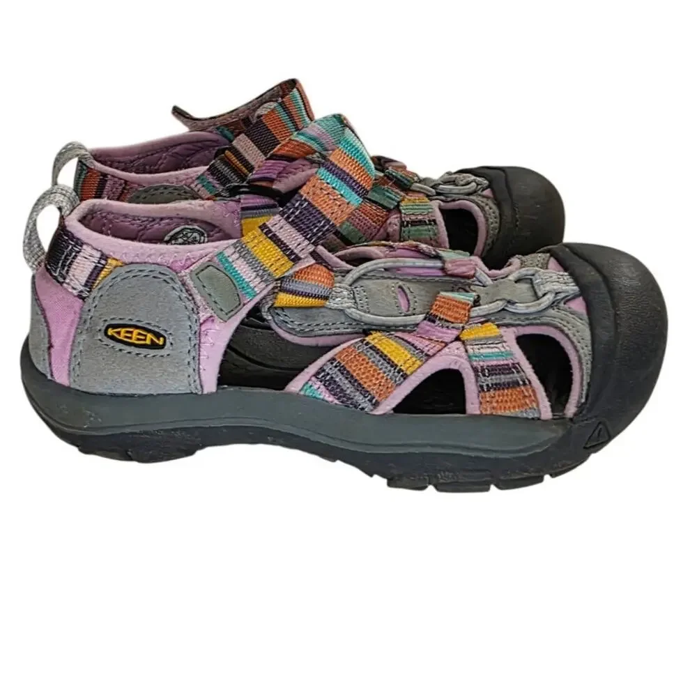 KEEN Newport H2 Sandals Kids US 13 EU 31 Pink Multicolor Waterproof Shoes